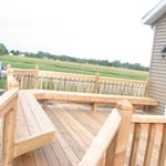 CEDAR decking
