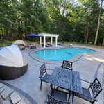 Pool patio