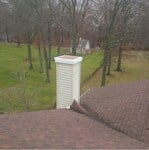Chimney with Waterproofing