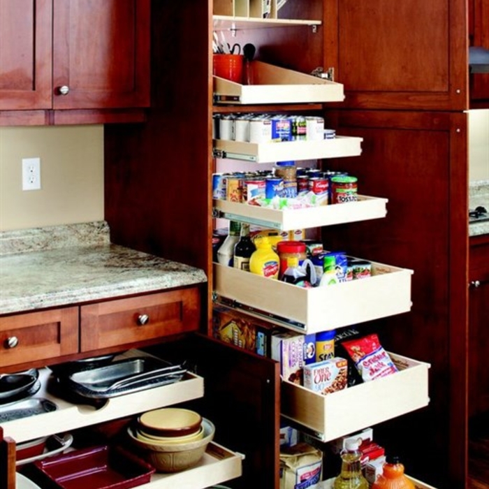 Pantry Pull Out Shelves