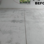 Before concrete coating