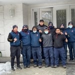 Meet part of our team at Moovers.
<Masks go on once we start the job.>