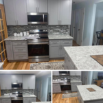 Painting remodeling kitchen