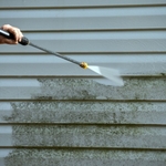 Power wash house