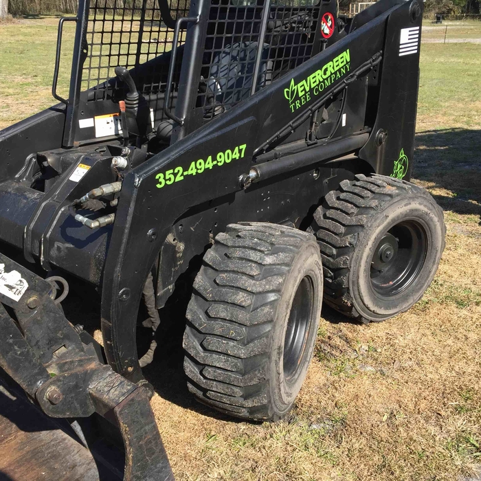 A 220 all wheel steer Bobcat