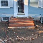 Walkway with landing