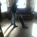 After trash clean up we send a girl in to give it the clean look this was in new Bedford ma trash removal