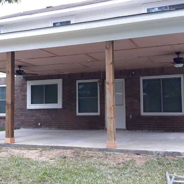 S Davis patio extension