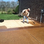 Its magical restained concrete n aggregate!