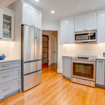 Kitchen Remodeling in Falls Church, VA with wooden flooring