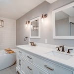 Bathroom Remodeling - Falls Church, VA with double vanity