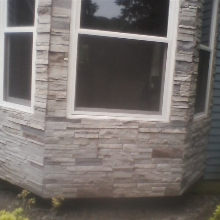 Custom Borla Rosetta Stone Bay Window