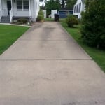 Concrete Cleaning Before