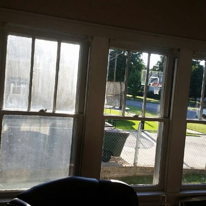 1st window before 2nd & 3rd after