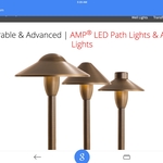 AMP LED Garden lighting