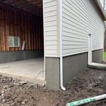 Part 2: Smooth finished footing walls after building is up.