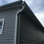 New 6” Seamless Gutters + New Vinyl Siding Installation Services