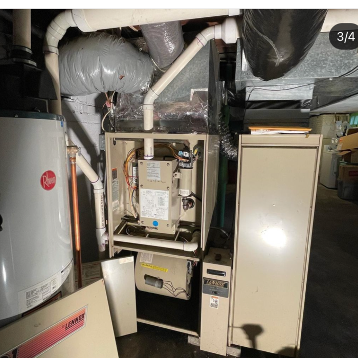 Before high efficiency furnace