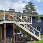 deck and porch