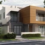 Two-unit condominium, one with 2,086 sq. ft. and another unit with 1,460 sq. ft. of living space with both units having 3 beds and 3 baths.