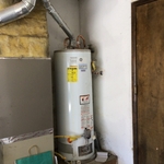 Before new tankless installation