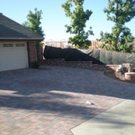 front garage paver