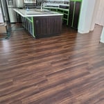 Hardwood floor installation
