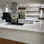 Complete kitchen remodel with new design