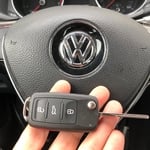 Volkswagen flip keys cut & Programmed