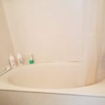 Before picture of the tub.