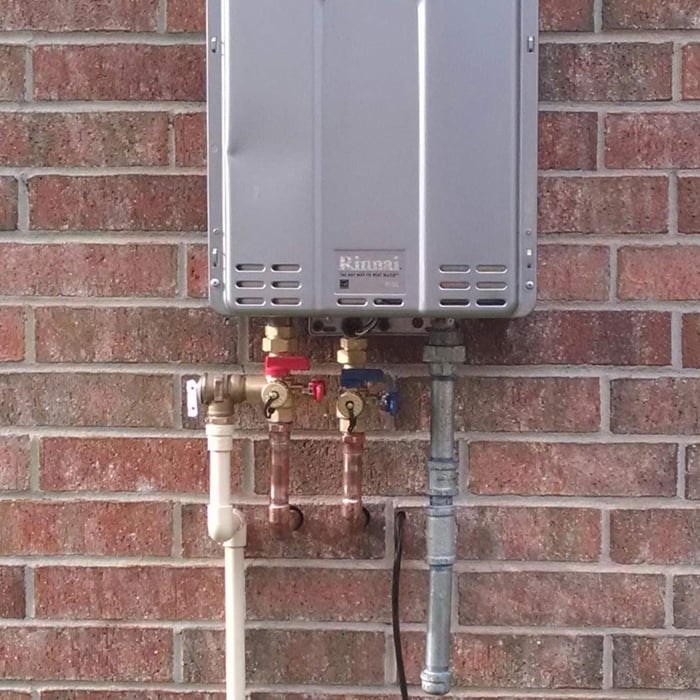 External Tankless