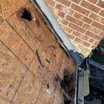 Rotted wood was found all over this roof, the homeowner had no idea they even had issues with the roof.