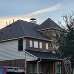 Finished roof