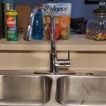 Kitchen Faucet Install