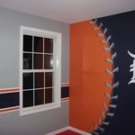 Detroit Tiger Theme Room