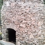 outdoor fireplace