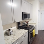 Full kitchen remodeling and countertop installation.