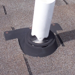 Leaking Pipe Boot! Roof Tune Up will extend the life of an older roof up to 5 years.