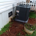 The new a/c unit
