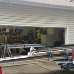 Garage door installation