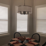 Plantation Shutters with 3 1/2 louvers