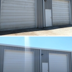 Metal shop building wash