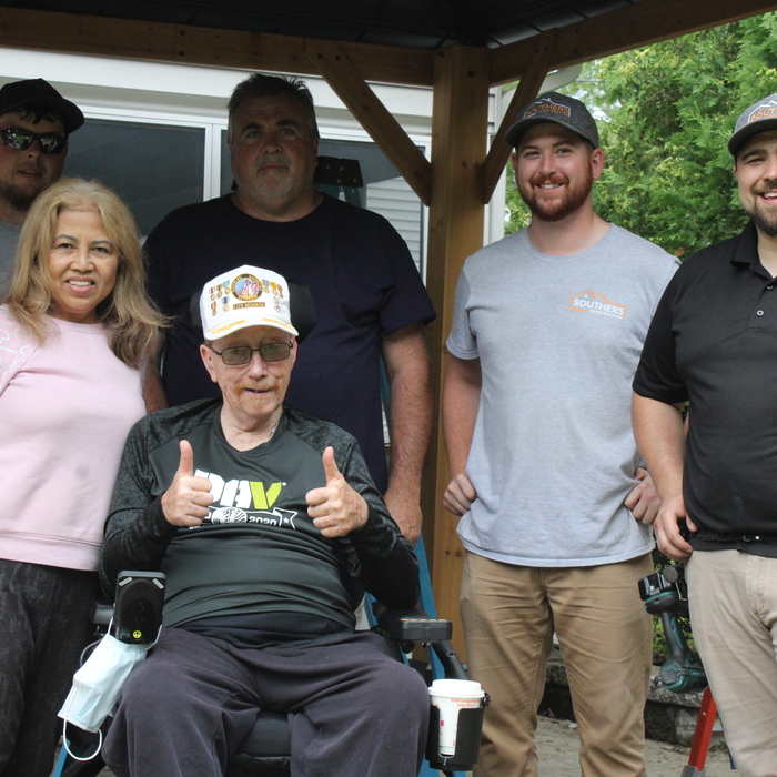 Dover, New Hampshire - Volunteer Work For Local Veteran