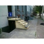 rebuilt stairs