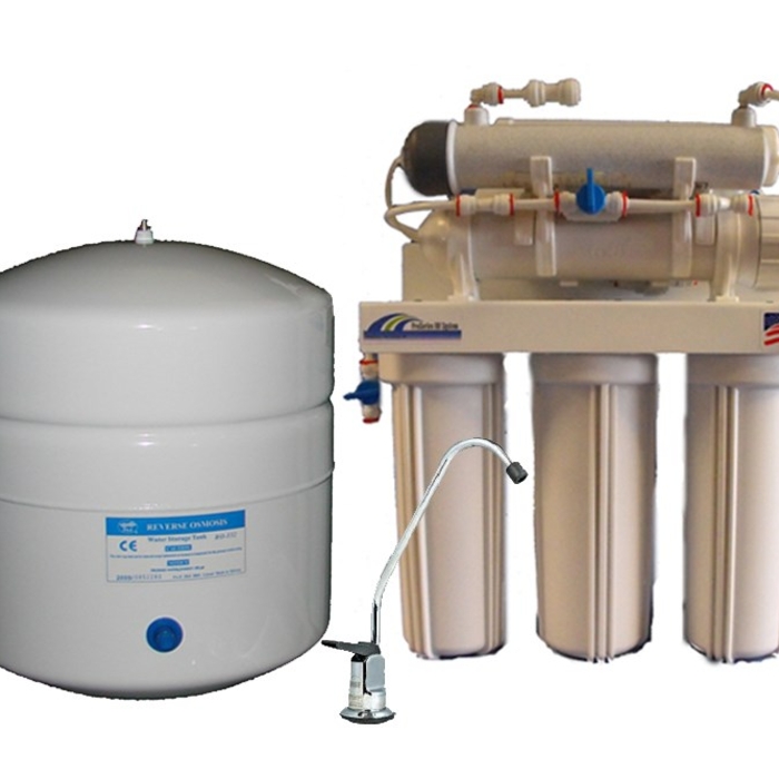 7-Stage Reverse Osmosis UV Remineralization System