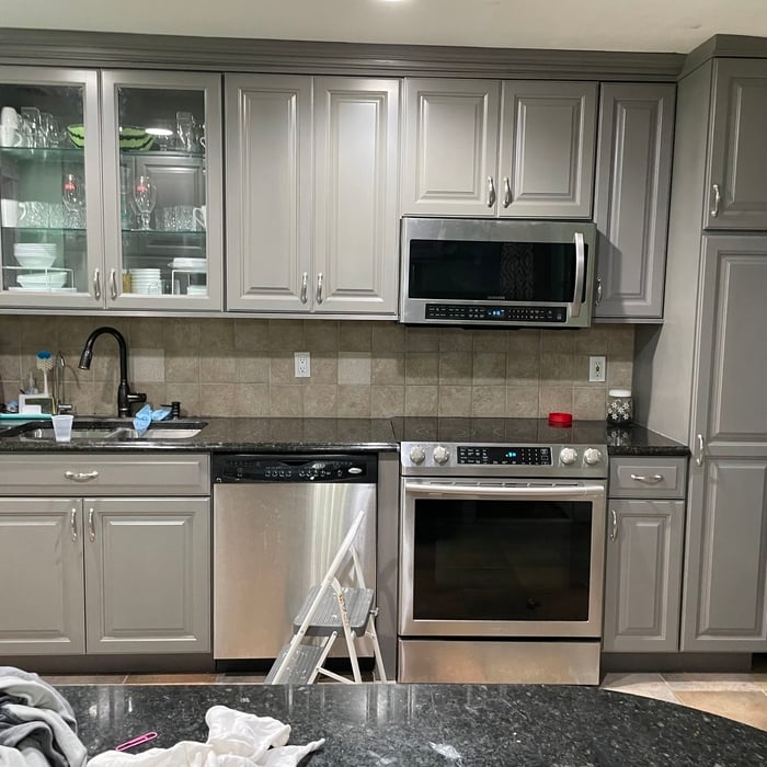 Cabinet Refacing/Restoration Project