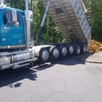 Curb and creek job
