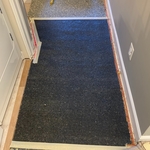 This is the padding being installed