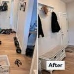 Housecleaning - Before and After