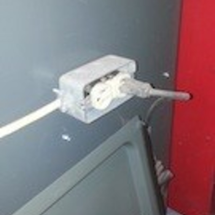 Exposed Outlet